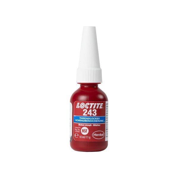 Loctite 243 Schraubensicherung - Mittelfeste Schraubensicherung (Blau) - 10ml