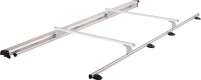 Rails longitudinaux, y compris kit de montage pour galerie de toit avec pack de marquage Duato H2L3