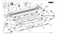 Thule Endplatten-Satz