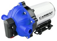 Carebst 5-Kammer-Druckwasserpumpe mit Membranpumpe - 18.9 l/min, 4.2 bar und 12V/15A max