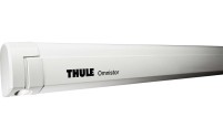 Thule Omnistor 5200 Wandmarkise Gehäusefarbe Weiß Tuchfarbe Mystic Grau 2,3 Meter