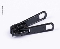 Doppelzipper Schieber Spezial 5mm für Reissverschluss 55056 in Schwarz