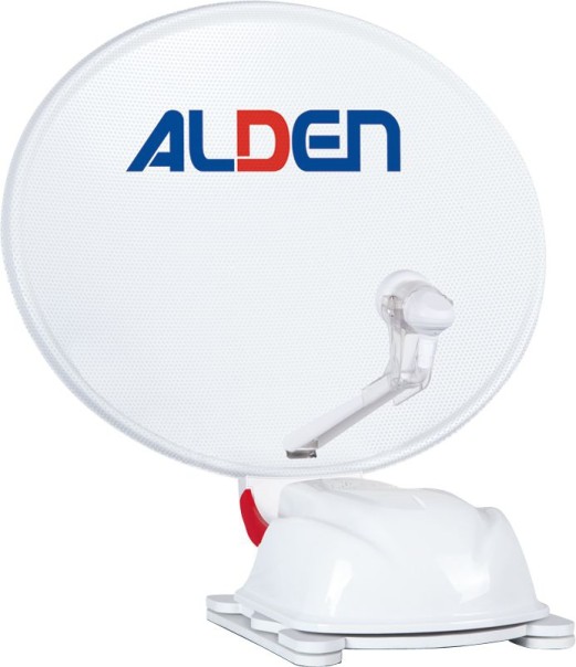 Alden AS2 60 HD Ultrawhite vollautomatische Sat-Anlage inkl. S.S.C. HD-Steuermodul und Smartwide LED