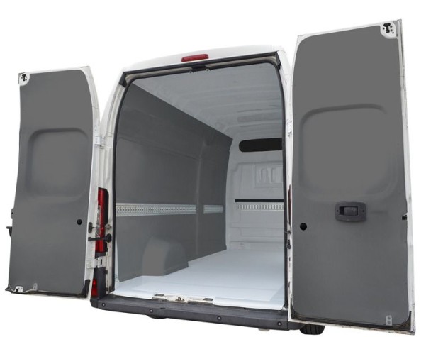 Ford Transit Custom Seitenverkleidung links, Kunststoff grau - Cover Plus