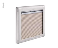 Verdunkelungssystem Duett 1000x600 beige/grau für Seitzfenster S5/S6.5