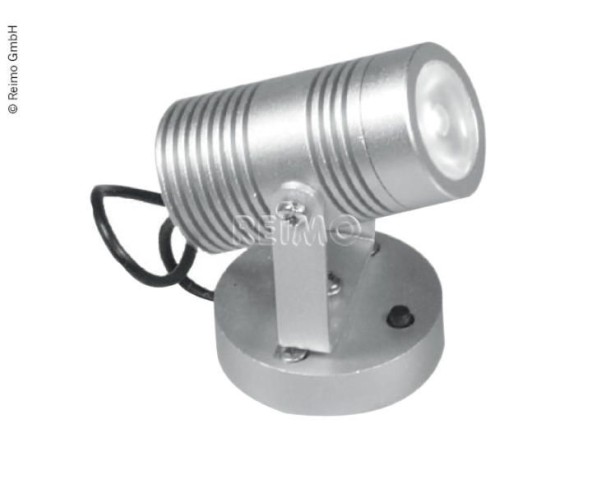 Projecteur LED en aluminium monté en surface, 2,5W