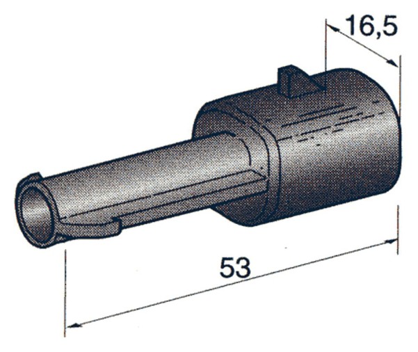 Steckergehäuse Delphi Metri-Pack 280 1polig