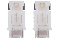 OSRAM - 2 x LED-Lamp. P27/7W 12 V orange