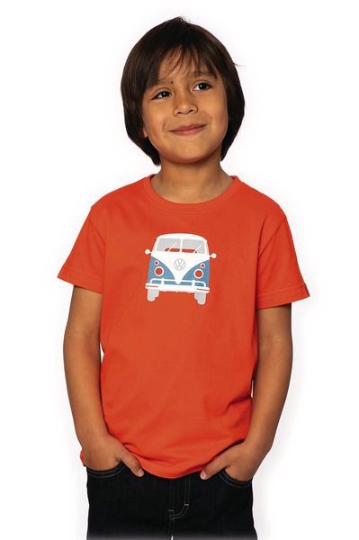 Kinder T-Shirt Bulli Front VW aus 100% Baumwolle