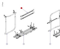 Thule Befestigungsschiene für Fiat Ducato ab 2007 (2 Stück)