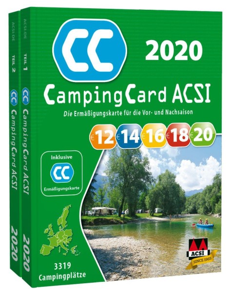 ACSI 2020 Campingführer - ORIGINALVERPACKT ZUM SON