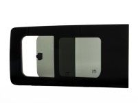 Carbest Schiebefenster für VW Caddy Maxi ab Baujahr 2008, vorne rechts, Echtglas