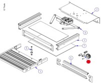 Reparatur-Kit für Pinion Schiebeauszug