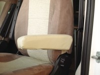 Kunstleder Armlehnenbezug für Ducato X250 Originalsitz - rechte Seite in beige