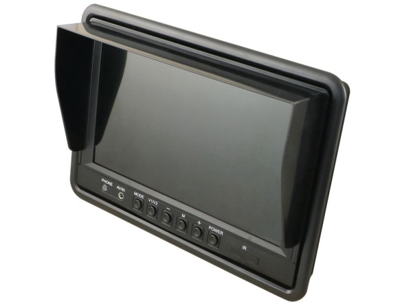 9“ LCD Monitor Quad 12/24 V