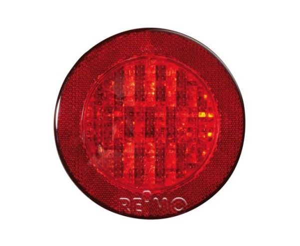 Feu de brouillard à LED avec réflecteur 12V, 4W rouge IP67 câble de 500 mm