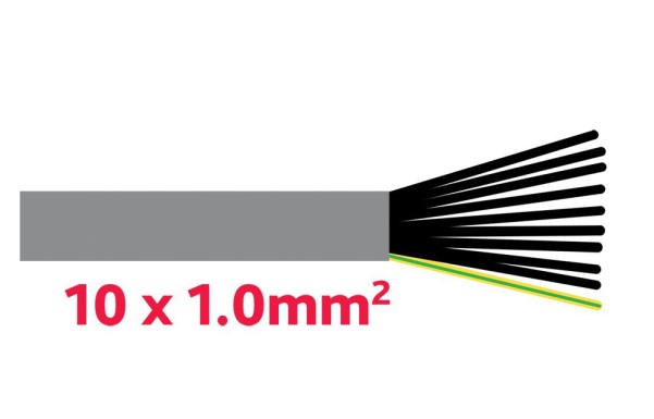 YMM-Anhaengerkabel 10x1.0mm