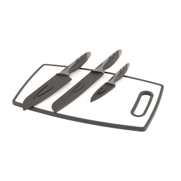 Caldas Knife Set w/Cutting Board Outwell