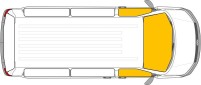 Isoflex Thermomatte für Citroen Berlingo 2008-2018, Campster und Vanster Fahrerhaus (3-teilig)