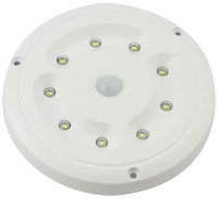 LED-Innenleuchte rund 12/24 V für Auf - oder Einbaumontage mit Bewegungssensor