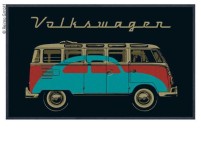 VW Collect.door mat schw.