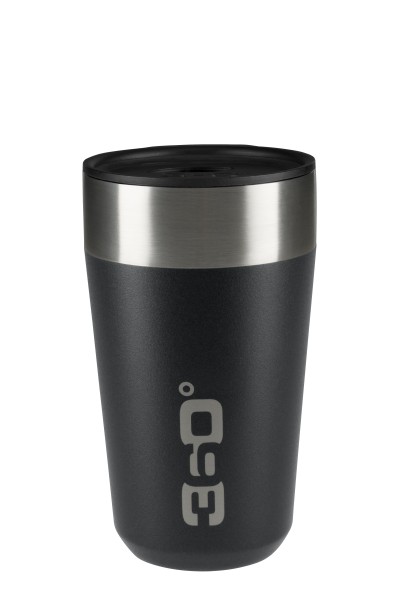 Insulated Travel Mug Large Blac 360 Degrees Thermobecher