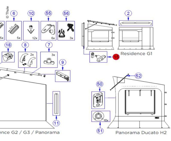 Fixation System Mast Residence