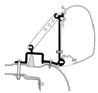 Thule Adapter für Renault Master 1998-2010 (3 Stück)