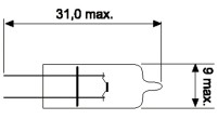 Jahn Glühlampe Halogen 24V 5W G4 KLAR