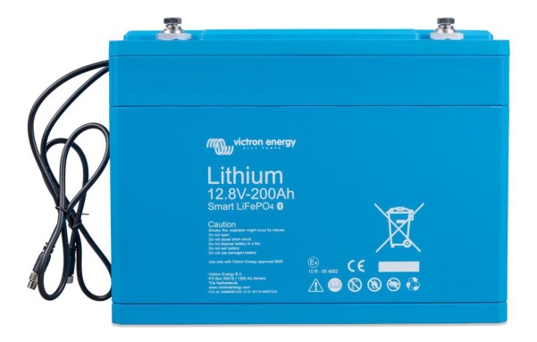 Victron Energy LFP Smart 12,8 / 200 Lithiumbatterie 12,8 V 200 Ah