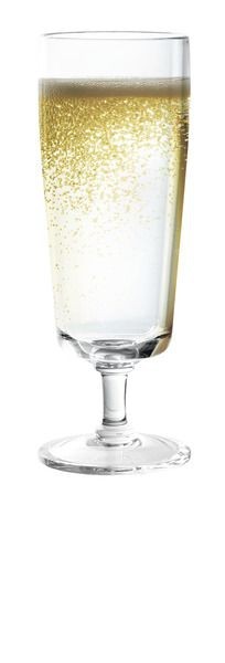 Verre à champagne CAPRI, lot de 2 200ml, SAN, H16cm, Ø5,5cm