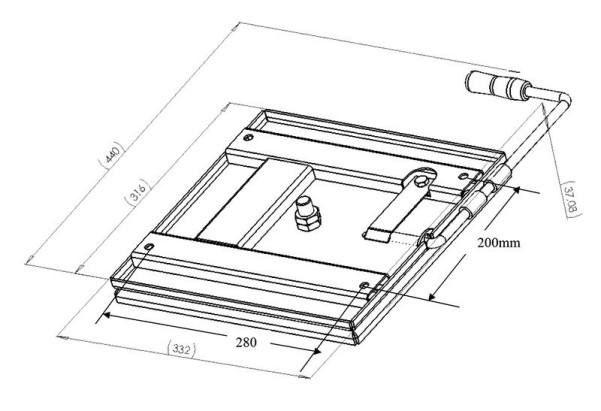 Base pivotante universelle pour siège S (sans TÜV)