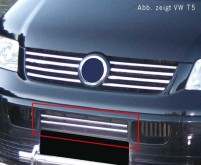 VW T5 Stossstange vorne Edelstahl 2-teilig