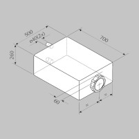 Abwassertank 85 EV1801