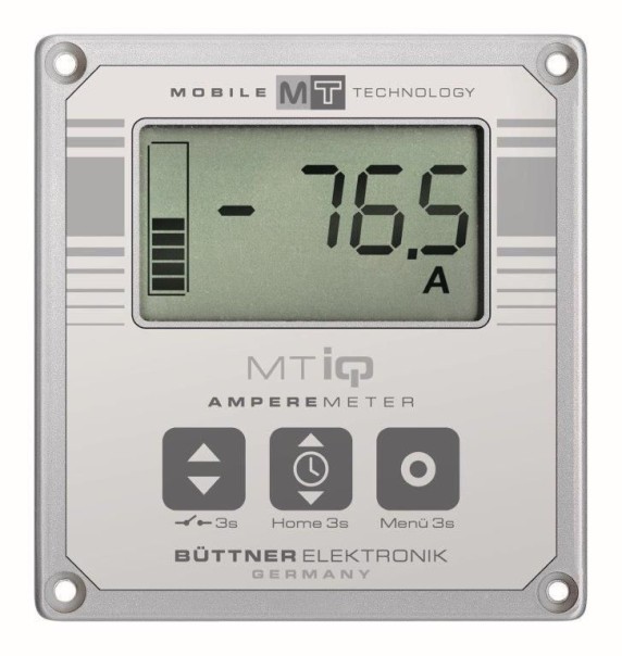 LCD-Amperemeter mit 100 A Shunt Büttner Elektronik