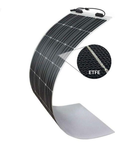 Solarpanel flexibel 200Watt ETFE