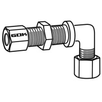 Schottverschraubung WSV-MS, 8 mm, SB-verpackt