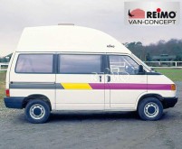 VW T4 Hochdach Ergoline - Kurzer Radstand, Weiss, Stehhöhe 2.05 m