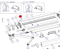 Gehäuseabdeckung Omnistor 6200 3.75m anthrazit