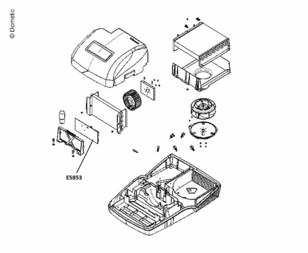 Dometic Elektronik für Freshjet 1100/1700