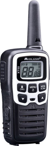 Midland XT50 Adventure Handfunkgerät Kofferset 2-teilig inklusive Akkupacks / Headsets / Doppelstand