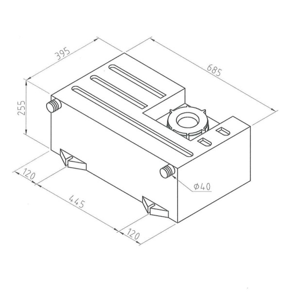 Frischwassertank 60 Typ SM 23060