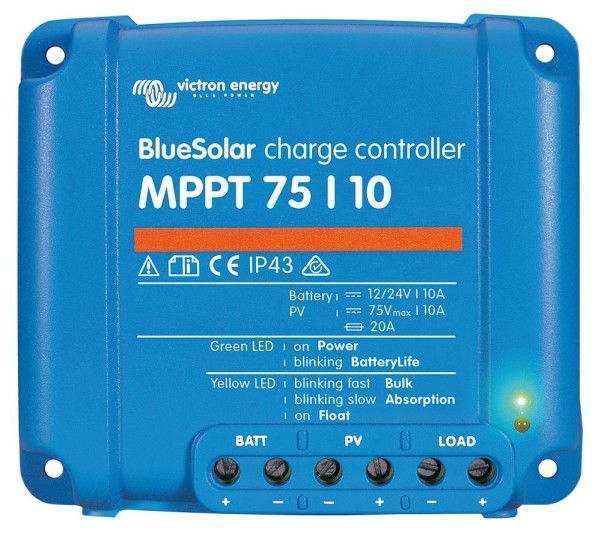 Victron BlueSolar MPPT 75/10 Solar-Laderegler 75V / 10 A