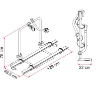 Porte-vélos Fiamma Garage Plus