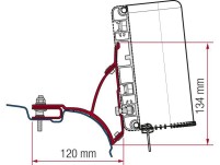 Adapter Kit Compass für VW Transporter/Multivan ab 2003 und Markisenadapter für VW T5/T6