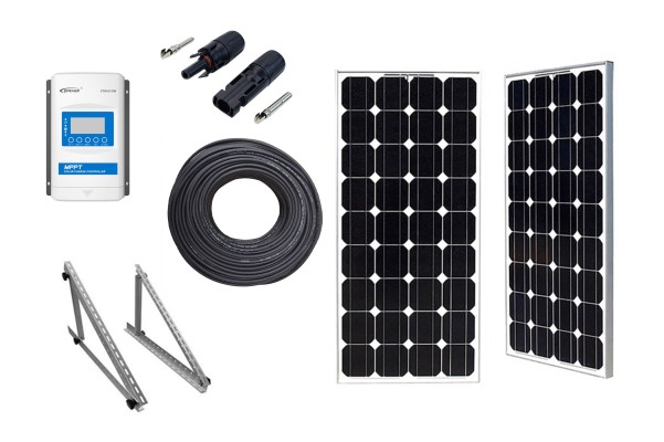 Solar Anlage starr 215W fix