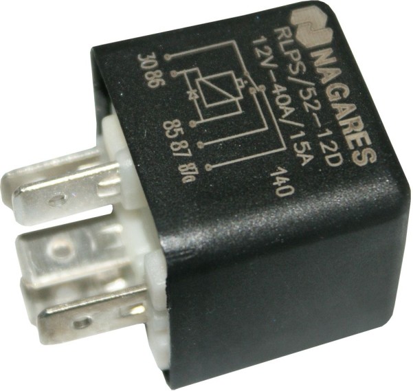 Mini-Relais Wechsler mit Diode 12V