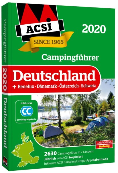 ACSI Campingführer Deutschland 2020 inkl. CampingC