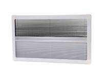 Innenrollo mit Rahmen für Carbest RW MOTION Fenster - 960x450