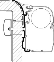 Bürstner S 5 5.00 m Adapter Thule